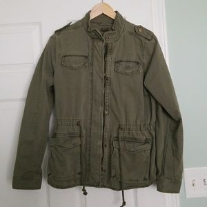 Lucky Brand Olive utility jacket